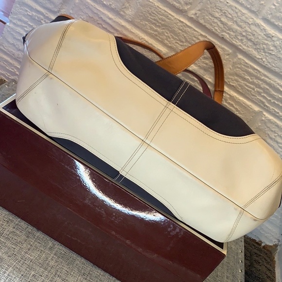 🌟Coach Soho Twill Large Tote - Picture 6 of 10